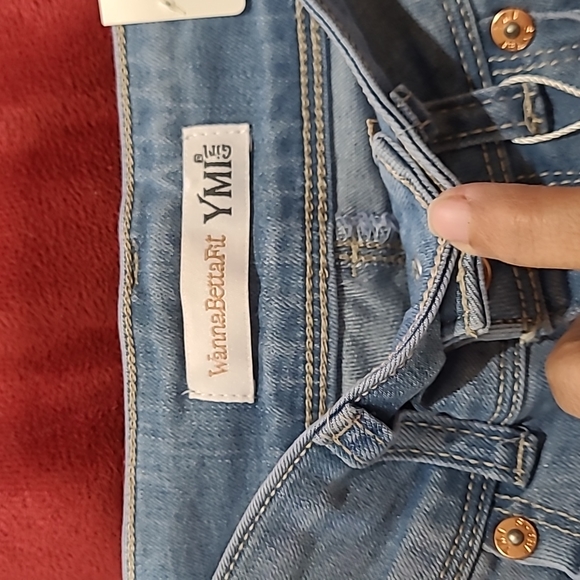 [NWT] YMI Girls Rip & Tear Jeans Size 7 - Picture 3 of 8